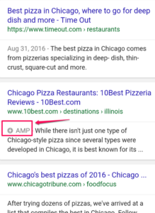 what are AMP Accelerated Mobile Pages